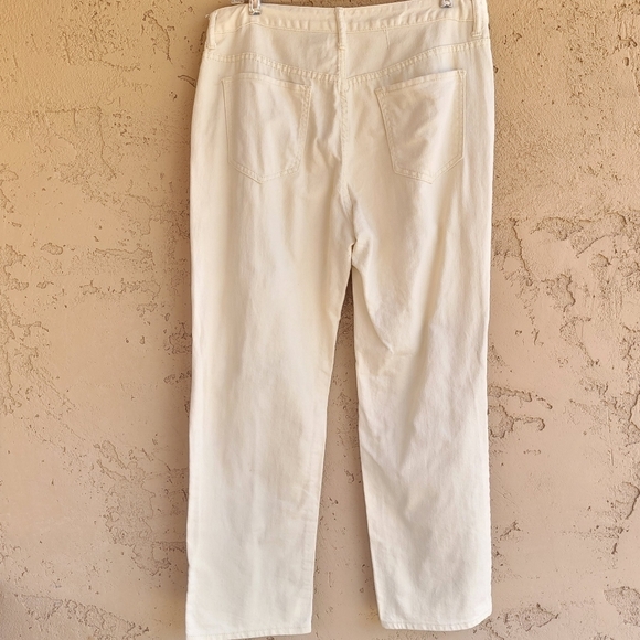 BONGO Vintage 90's Yellow Distressed Straight Leg Jeans - Picture 6 of 7